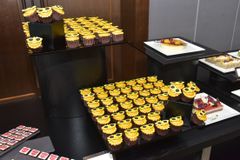 フラワーロックをモチーフにしたスイーツ