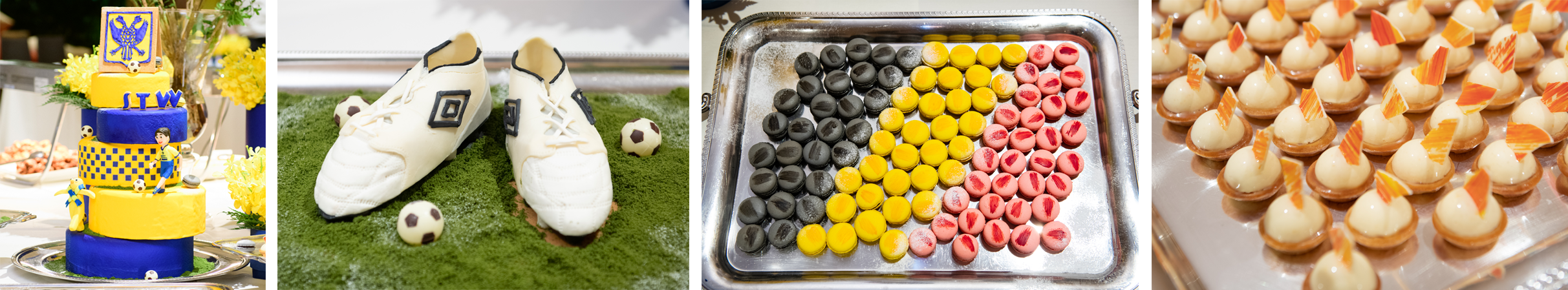 サッカー日本代表選手が所属サッカー ベルギー1部リーグの シント トロイデンvv に学生が制作したオリジナルケーキとフードを提供 株式会社 バンタンの プレスリリース