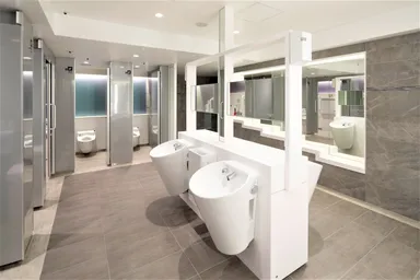 リニューアル後のトイレ(京橋駅(中央))