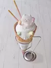 ほわころちゃんのほわもこソフトクリーム