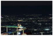 生駒山上遊園地の夜景