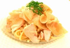 令和改元記念！ダシ醤油のかき氷をかけた冷製和風の「冷和パスタ」を販売開始