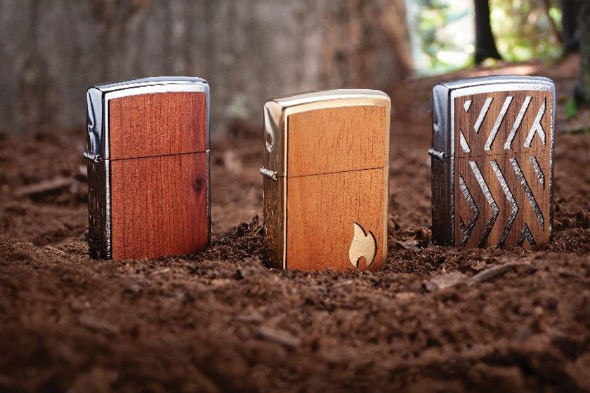 ZippoがWOODCHUCK USAとコラボレーションし、
世界の森林再生に貢献するライターコレクションを発売

