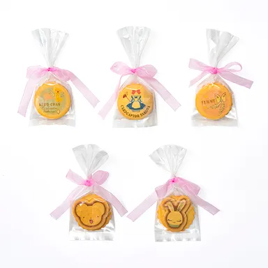 袋入りクッキー：各250円(5種展開)