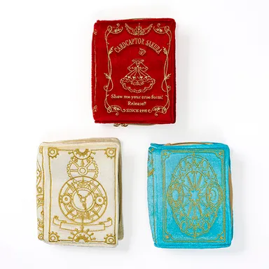 ブックポーチ：各1,100円(3種展開)