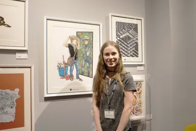 グランプリを受賞したGrace Netanyaさんと作品