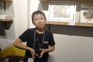 次世代アーティスト賞グランプリを受賞した柳生千裕さん