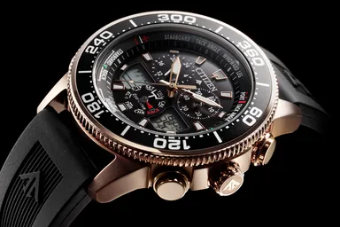 『シチズン プロマスター』 エコ・ドライブ ヨットタイマーJR4063-12E　50,000円＋税