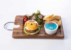 ポムポムプリンのイングリッシュマフィンとぼのぼのドリア