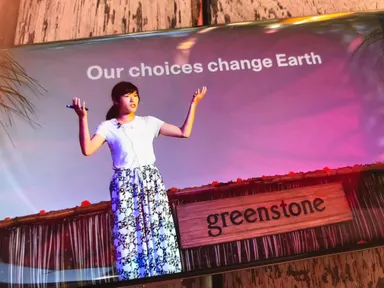 グリーンストーンでの卒業プレゼン