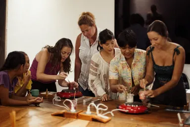 バリでのワークショップ風景