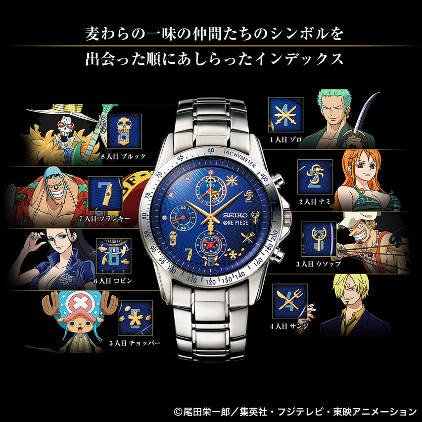 SEIKO × ONE PIECE アニメーション20周年記念　限定腕時計