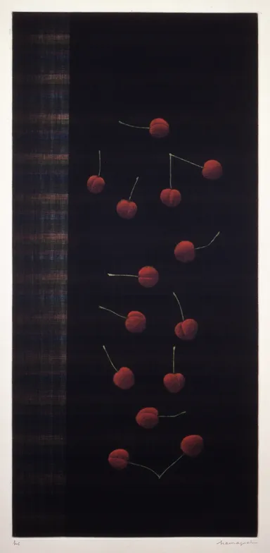 14のさくらんぼ　銅版画　1966年