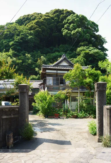 伊豆蓮台寺　浜口が逗留した新湯旅館　長塚秀人撮影