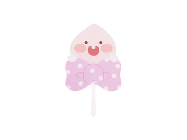 アピーチうちわを数量限定でプレゼント(1)