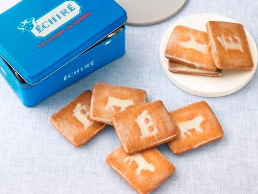 AOP認定 フランス産発酵バター エシレを使った
こだわりの焼き菓子を愉しめる専門店 
ECHIRE PATISSERIE AU BEURRE 限定
オリジナル缶入り「サブレ グラッセ」新発売