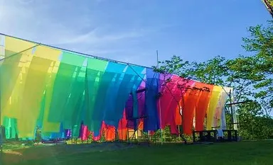 新登場！高島ちぢみ虹のカーテン(2)