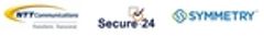 NTTコミュニケーションズ株式会社　Secure-24 Intermediate Holdings, Inc.　Symmetry Holding Inc.のロゴ