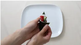 「サイクロイド手巻き寿司シート」使い方(4)