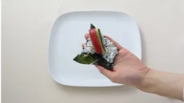 「サイクロイド手巻き寿司シート」使い方(3)