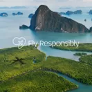 「Fly Responsibly - フライ レスポンシブリー(責任ある航行)」計画のビジュアル