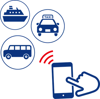 「デマンドモビリティ」のイメージアイコン