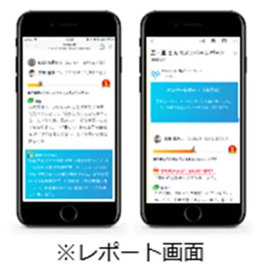 「HR OnBoard」上司向けメンバーレポート（イメージ画面）