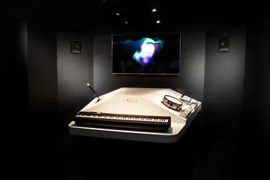 浜松科学館「電子楽器の世界」ブース