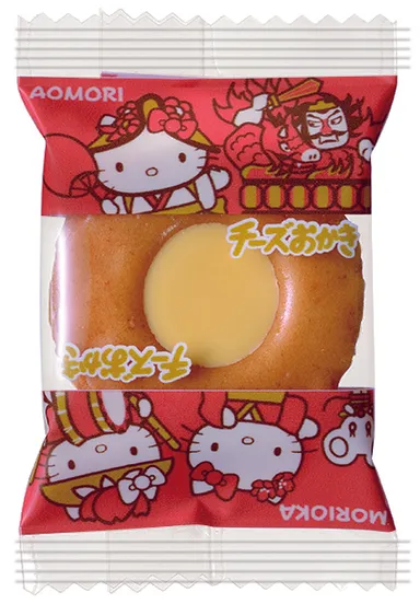 ハローキティチーズおかき東北限定 個装(2)