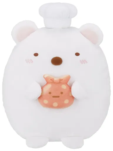 A賞：しろくまとふろしきパンぬいぐるみ