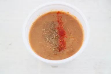 日本料理「日本橋ゆかり」の「ツナコンと納豆の和風カレー」