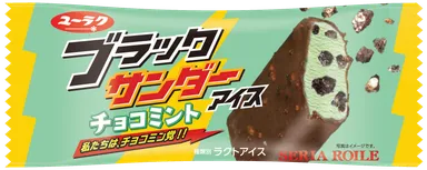 ブラックサンダーチョコミントアイス