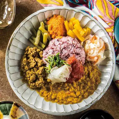 【虹の仏】出汁キーマプレート(1折)1,188円