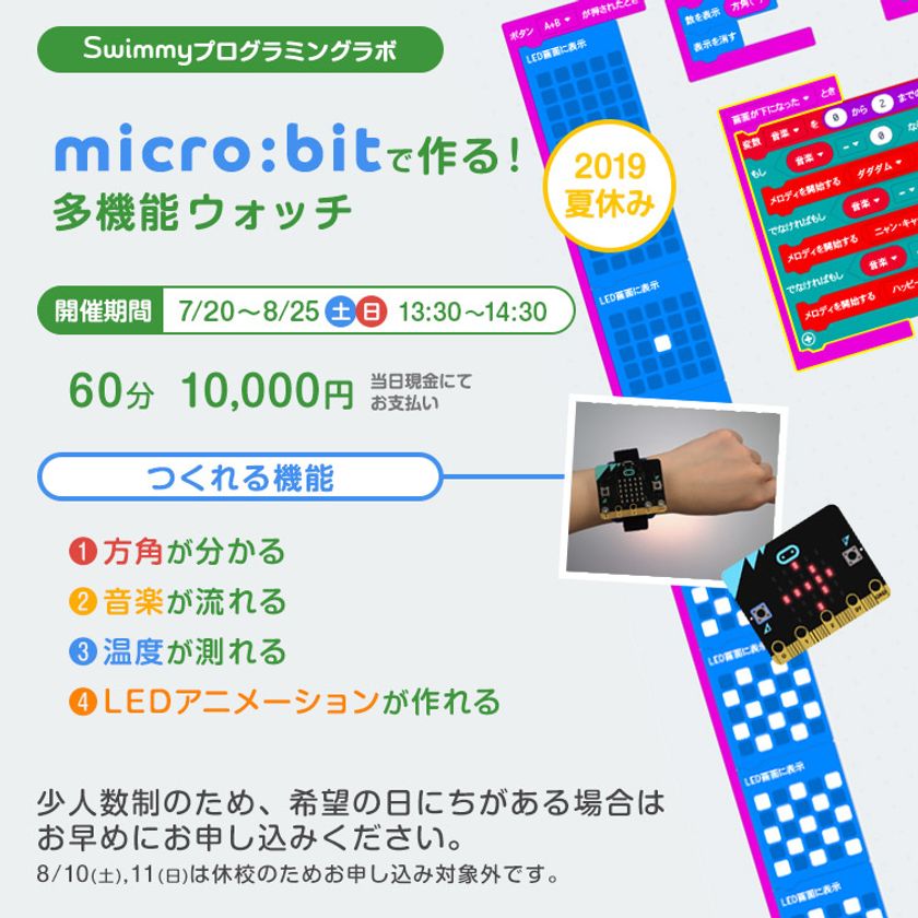 小中高生 Iot Aiプログラミング 専門スクール が実施 高田馬場校にて Micro Bitで作る 夏休み自由研究19 を開催 株式会社エス エー アイのプレスリリース