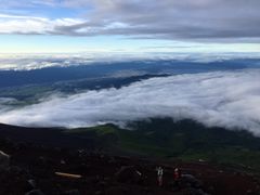 2019年7月富士登山下界の景色