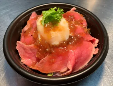 柔らかローストビーフ丼
