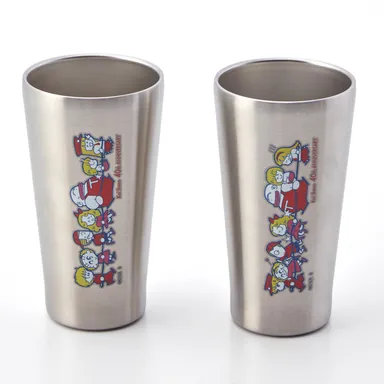 ステンレスタンブラー340ml 2柄セット