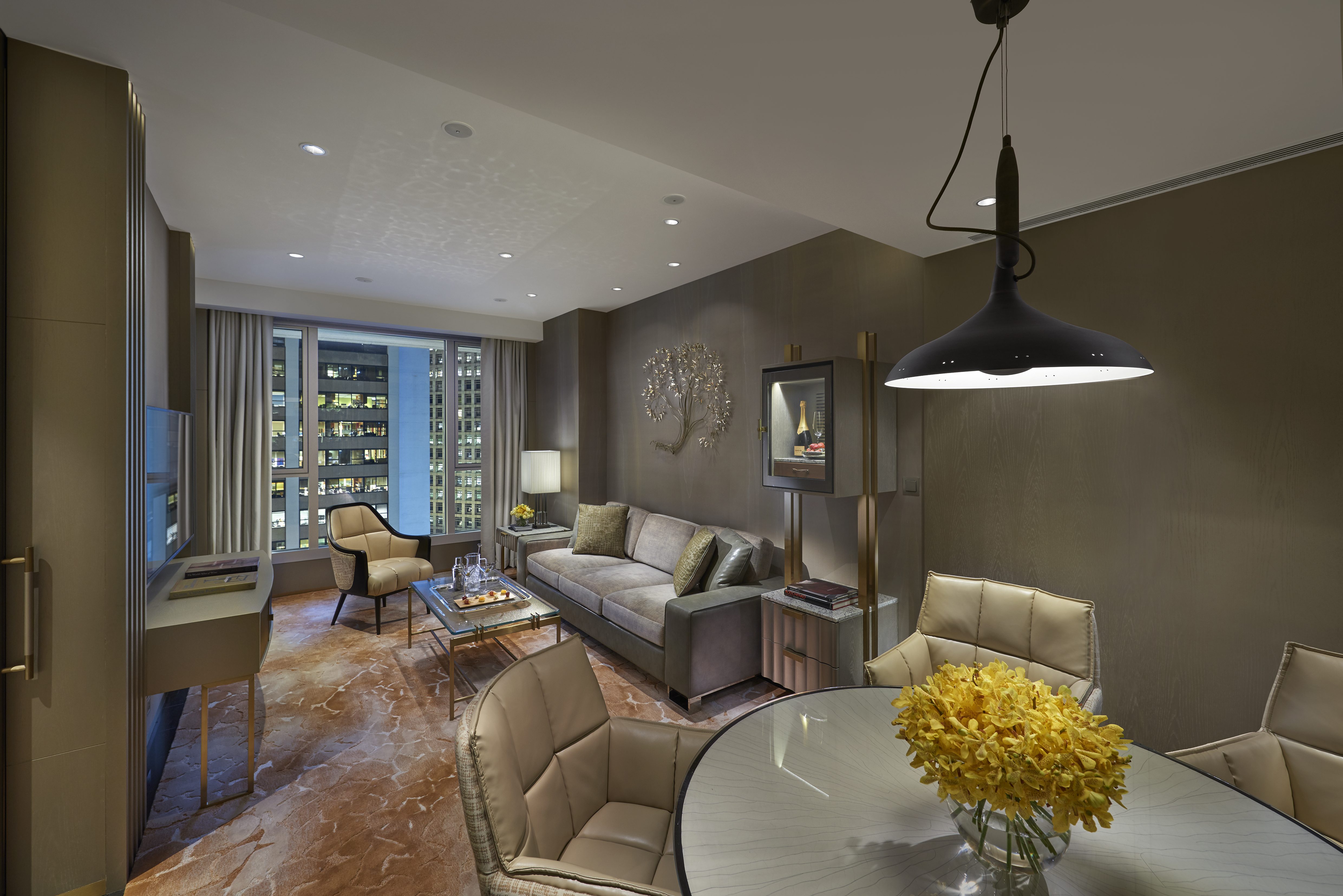 Landmark Mandarin Oriental Suite Living Room