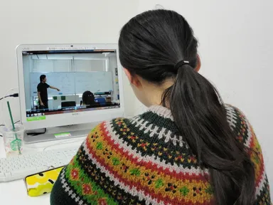 授業録画で理解を深めます