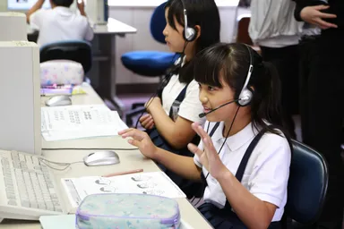 オンライン英会話授業風景2