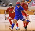 ブラインドサッカー女子日本代表　菊島宙選手