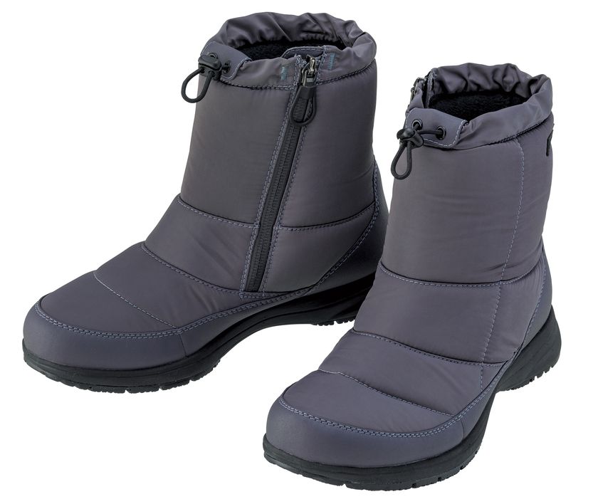 12mの高さから落とした生卵が割れずに6m以上跳ね返る
「パワークッションプラス」搭載
あらゆる天候時の使いやすさを考え抜いた
男女兼用の全天候型ブーツ
「パワークッション109」2019年9月中旬より発売