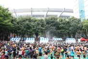 さいたま新都心で第18回たまアリ△タウン「水かけまつり＆ワールドフェスタ」を7/26～7/28に開催