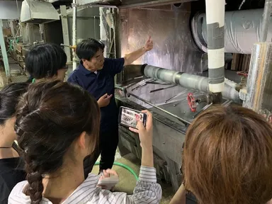 泉州タオル製造工程見学8