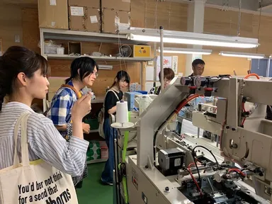 泉州タオル製造工程見学15