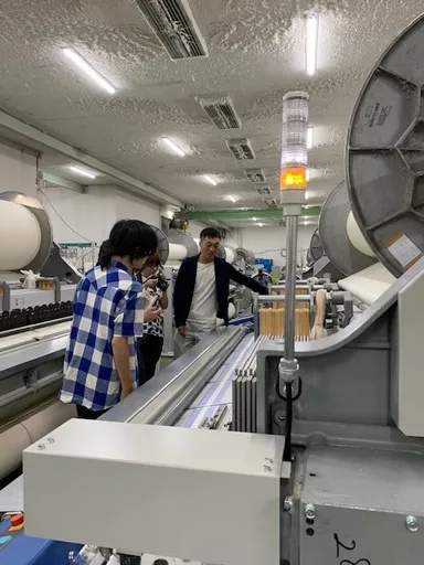 泉州タオル製造工程見学3