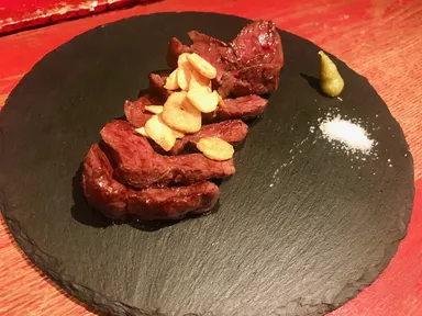 てっぱん：ざぶとんのサイコロステーキ