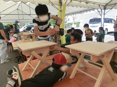 夏休みの自由工作