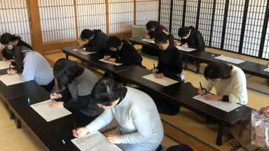 体験イメージ(写経)