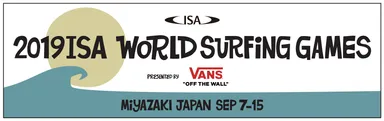 2019 ISA World Surfing Games Presented by VANS　ロゴ(2)